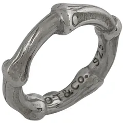 oldTiffany ティファニー　バンブーリング　新品磨き上げ済み　4号 oldTiffany ティファニー バンブーリング 新品磨き上げ済み 4号