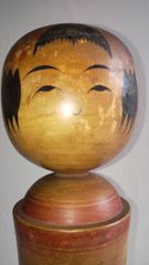ヴィンテージ伝統こけし 熊谷正（1937-2024）作 鳴子 高さ36cm 509E