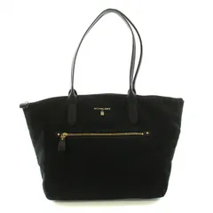 マイケルコース MICHAEL KORS トートバッグ ロゴ ナイロン 鞄 黒 ブラック /DK ■MA