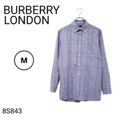 BURBERRY バーバリー ロンドン チェック柄 ボタンダウンシャツ M