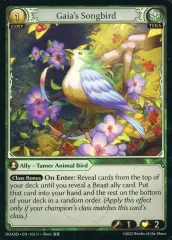 【中古】Grand Archive DOASD ・ EN - 102[U]：Gaia’s Songbird