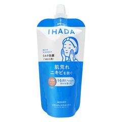 2024年製造 資生堂 イハダ 薬用うるおいミルク洗顔料（つめかえ用）120ml 敏感肌用洗顔・ニキビ肌用洗顔 クリックポスト