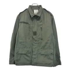 80年代 フランス軍 M-64 フィールドジャケット ユーロ ミリタリー オリーブ(メンズ 104C)中古 古着 U5071