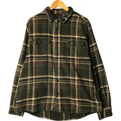 【激レア】 ORVIS オービス ネルシャツ シャドウチェック オンブレ 2XL 90s 00s ORVIS オンブレチェックシャツ ブルー ネルシャツ