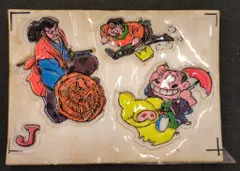 カネボウハリス 立体シール Jハリス立体シール