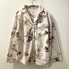 スナイデルホーム  ルームウェア  長袖 パジャマ  上のみ  花柄  もこもこ  ニット  新品タグ付き