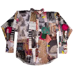 【#70】Vivienne Westwood MAN　MOODBOARD PRINT　シャツ　shirt  マルチカラー　総柄　ヴィヴィアン　ロゴのサムネイル