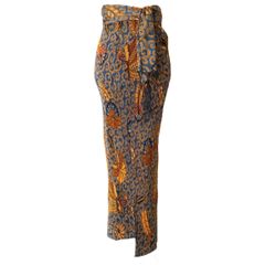 プリーツ ロング スカート バティック バリ島 民族衣装 カマン