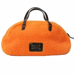 モスキーノ MOSCHINO モスキーノ ハンドバッグ ボア ロゴ 橙 オレンジ 0626 鞄 ■GY19 レディースのサムネイル