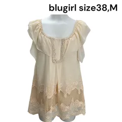 【新品】ブルーガールblugirl花柄 チュニック丈 シースルートップス 2025年最新】BLUGIRL チュニックの人気アイテム - メルカリ