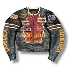 VANSON レザージャケット ワンスター ライダース VANSON◇ONE STAR/ワンスター/シングルライダースレザー