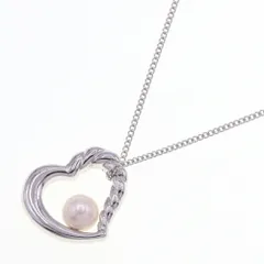  タサキ ネックレス パールペンダント SV 中古 真珠