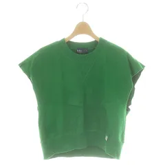 カラー kolor スリーブレススウェットシャツ カットソー ノースリーブ 1 緑 グリーン /MF ■OS のサムネイル