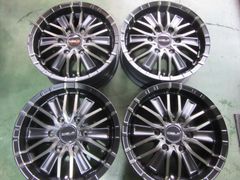 ハイエース用！　送料込み！　FLEX　Delf01（デルフゼロワン）　16インチ　6.5J　139.7　6H　+38　アルミホイール4枚セット