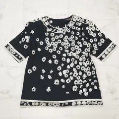 【極美品】LEONARD レオナール トップス カットソー 半袖 花柄 黒 M LEONARD（Tシャツ(半袖/袖なし)）のフリマアイテム一覧