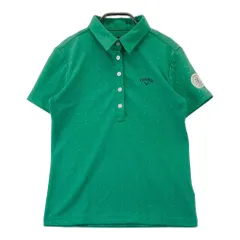 サイズ：S CALLAWAY キャロウェイ  半袖ポロシャツ ドット柄 グリーン系 [240101413807] ゴルフウェア レディース ストスト