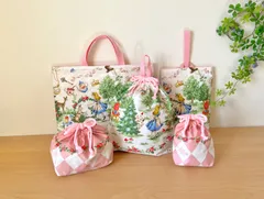 ＊不思議の国のアリス＊入園入学＊レッスンバッグなど５点セット＊ハンドメイド