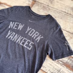 NIKE ニューヨークヤンキース ロゴTシャツ ネイビー　メキシコ製