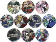 【中古】バッジ・ピンズ 全10種セット 「僕のヒーローアカデミア×文房具カフェ 2020 Restart!!! Plus Ultraモチーフ(彩色) ランダム缶バッジ」