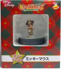 サニーサイドアップ DISNEY クリスマスオーナメントくじ 2021/Happuくじ 2021/Happuくじ スノードーム賞 ミッキー