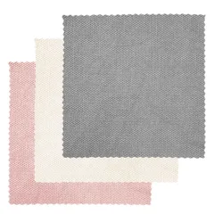 ふきん マイクロファイバー 拭きあとが残らない 布巾 超吸水 食器拭き クロス 毛羽が残らない キッチンクロス 台布巾 キッチンタオル (粒織り布巾3枚)