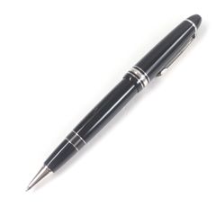 美品□MONTBLANC モンブラン マイスターシュテュック Pix ル・グラン キャップ式 ボールペン ブラック シルバー 箱・ケース付き ドイツ製 メンズ