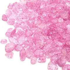 【桃カラー/最強品質】クラック水晶ポイント＊約195g＊　天然石 パワーストーン 桃カラー/最強品質】クラック水晶ポイント＊約195g＊ 天然石