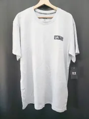 ◇ 未使用 Θ アンダーアーマー UA ヘビーウエイト コットン 半袖 ショート スリーブ Tシャツ サイズ3L グレー メンズ E  【1507100006998】