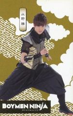 [중고] 컬렉션 카드(남성) BOYS AND MEN/미즈노 카츠/닌자·전신/CD[BOYMEN NINJA] 보이멘 컬렉션 카드