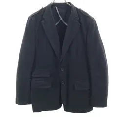 CK CALVIN KLEIN シーケーカルバンクライン リネンブレンド フィールドジャケット M ブラック メンズ 古着のサムネイル