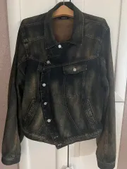 新品 EGONLAB Embroidery キノコ デニム ジャケット Gジャン EGONlab. デニムジャケット | ブルー | FARFETCH JP