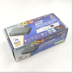 未使用品 ELECOM EHC-G05MN2-HJB 1000BASE-T対応 スイッチングハブ