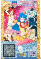 プリパラ　トライアングル　カフェ　ぴのん　A4サイズハードブロマイド プリパラ トライアングル カフェ かのん A4サイズハード