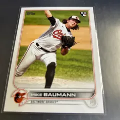MLB 2022 Topps Mike Bauman Rookie Baltimore Orioles No,502