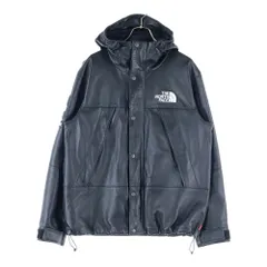 SUPREME (シュプリーム) 18AW×THE NORTH FACE Leather Mountain Parka シュプリーム ノースフェイス レザーマウンテンパーカー ジップアップレザージャケット NF0A3VJ8