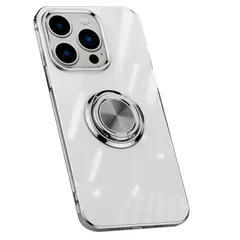 iPhone14 Pro Max ケース アイフォン14 プロマックス  スマホリング 耐衝撃 薄型 ケース 【Color】 シルバー