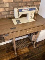 しもしー＊足踏みミシン ブラザー インテリア アンティーク No.162 BROTHER ブラザー製 家庭用足踏みミシン：アンティーク