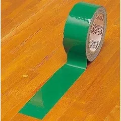 アシックス(ASICS) 室内コート用ラインテープ 直線用 2巻1組 25-50P グリーン 50mm巾