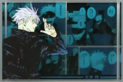 【中古】アクリルスタンド・アクリルパネル 五条悟 アクリルブロック HEROES 「呪術廻戦」 ジャンプキャラクターズストア限定