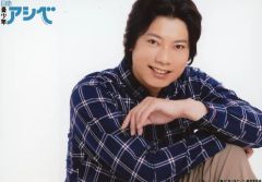 [중고]생사진(남성) 겐자키 켄타로(스가오의 아버지)/가로형·상반신·캐릭터 샷/무대[청소년 아시베]랜덤 브로마이드