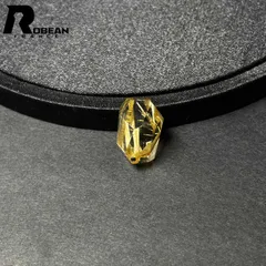【限定1個】上級 EU製 ★ROBEAN・黄金タイチンルチル★パワーストーン アクセサリー 天然石 原石 金運 お守り プレゼント2 17.2*12.4*12.2mm D0922553