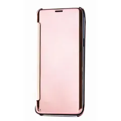 HUAWEI P10 lite 閉じたまま画面を確認できる クリアケース 【Type×Color】ピンクのサムネイル