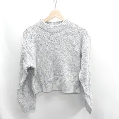 ◇ ⊇◎●未使用● Te chichi テチチ ウール混合 長袖 ニット サイズF グレー レディース E  【1410100033485】