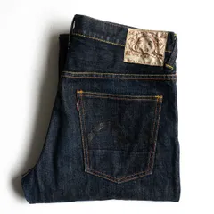 激レア 極美品 濃紺 EVISU 7001 Vステッチ ハーフパンツ デニム ジーンズ ジーパン カモメ W34 エビス エヴィス オフセット yamane 1906141