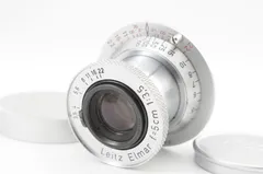希少！赤エルマーダイヤ入り！Leica Elmar 50mm F3.5 Leica Elmar 50mm f/3.5 Lマウント (赤エルマー) 【委託品