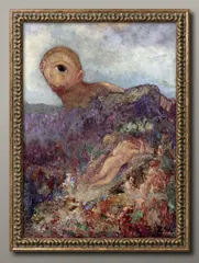 オディロン・ルドン、「VOLUPTE, FANTOME ELASTIQUE」 オディロン・ルドン、「VOLUPTE, FANTOME ELASTIQUE」