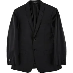 極美品 現行 ジョルジオアルマーニ アンコン テーラードジャケット 黒 2025年最新】Giorgio Armani メンズ ジャケット・アウター