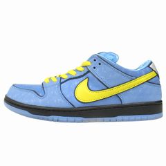 극미품 나이키 에스비 NIKE SB × 파워 퍼프 걸즈 버블스 The Powerpuff Girls Bubbles DUNK LOW PRO QS 덩크 로우 프로 퀵 스트라이크 스니커 FZ8320-400 사이즈 28.5cm