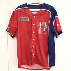 北海道日本ハムファイターズ ユニファーム フリーサイズ レッド 半袖 ポリエステル100% 東急ハンズ 25d菊ST⑫