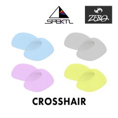 オークリー サングラス 交換レンズ クロスヘアー スペクトル ミラーなし CROSSHAIR OAKLEY ZERO TECH BASE製 互換レンズ